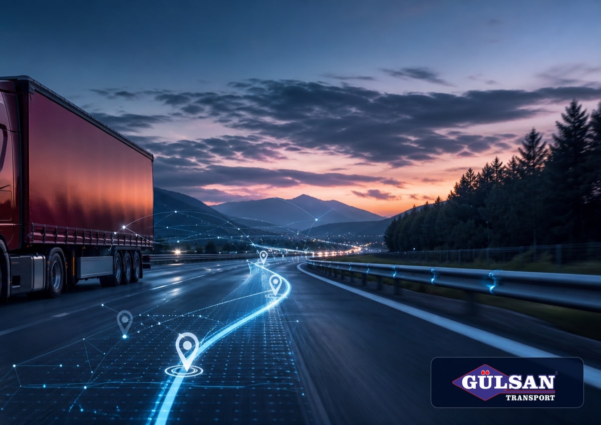 Gülsan Transport dijital lojistik ve araç takip sistemleri