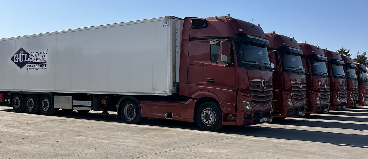 Gülsan Transport Türkiye'den Avrupa'ya ihracat operasyonları